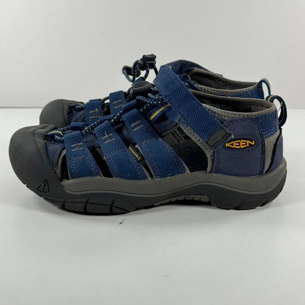 Keen Kids Newport H2‎ Navy Blue Grey Water Sandals Shoes 1009962 Size 1 US